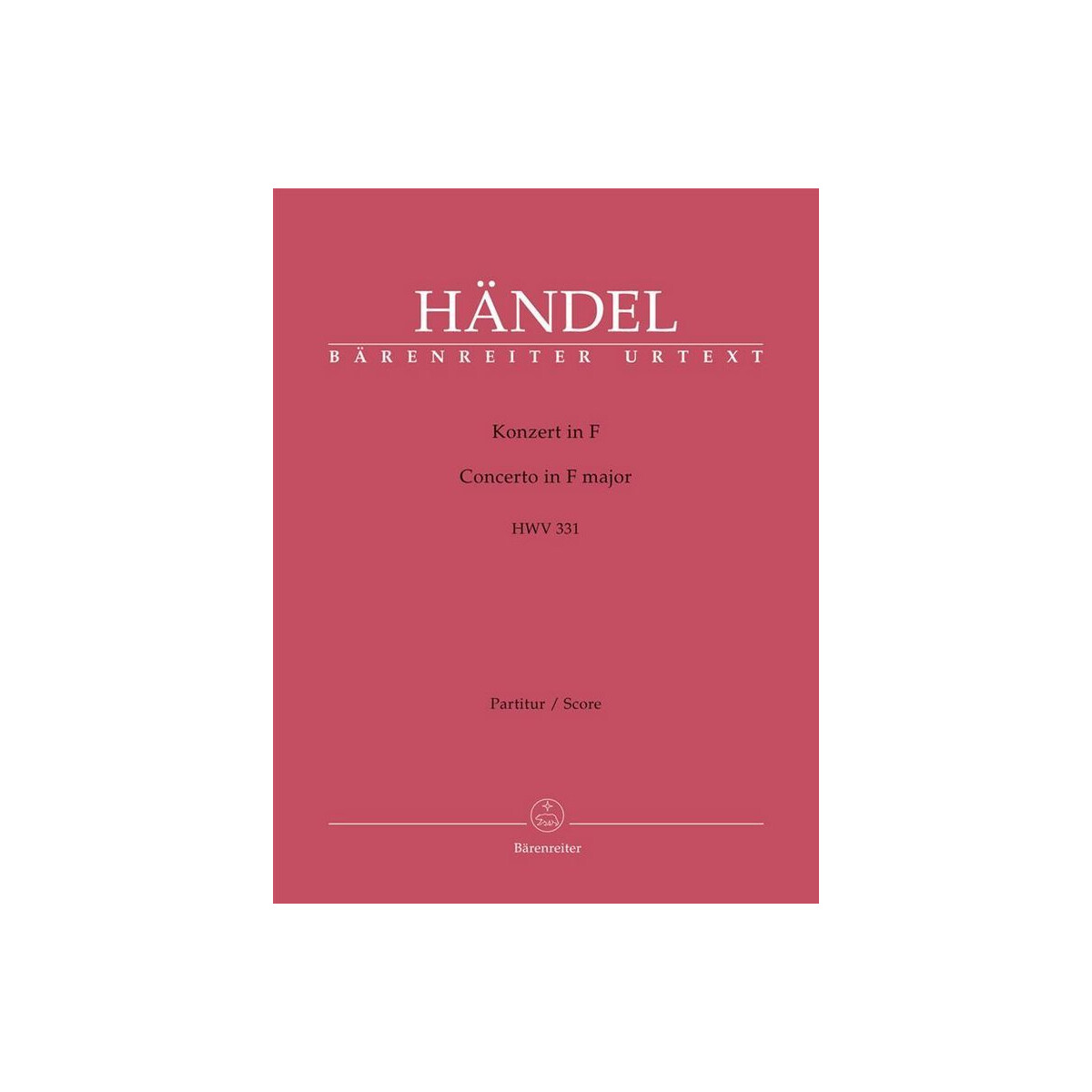 Konzert F-Dur HWV331