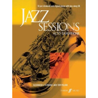 Jazz Sessions (+CD): for alto saxophone