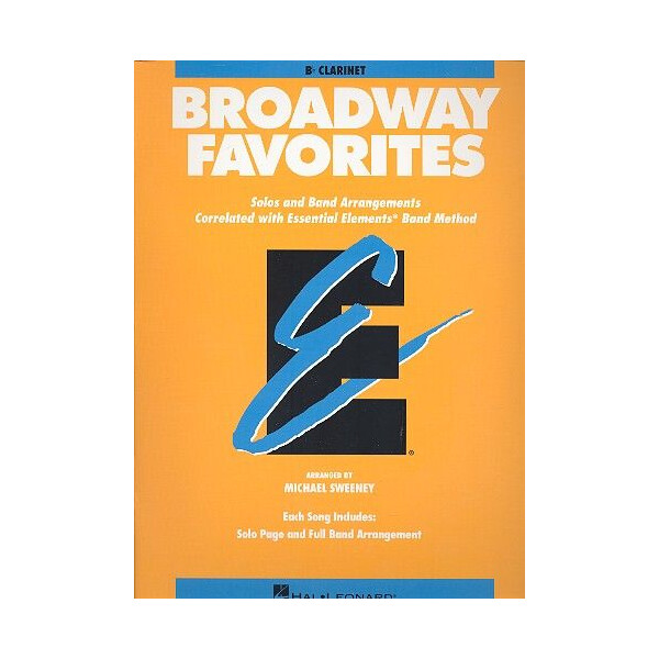 Broadway Favorites: for clarinet