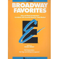 Broadway Favorites: for clarinet