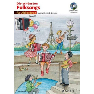 Die schönsten Folksongs (+CD):