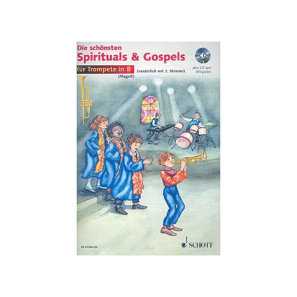 Die schönsten Spirituals & Gospels (+CD):