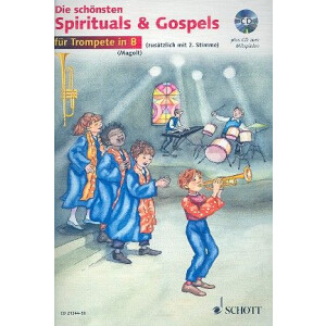 Die schönsten Spirituals & Gospels (+CD):