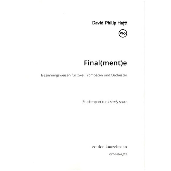 Final(ment)e, Beziehungsweisen