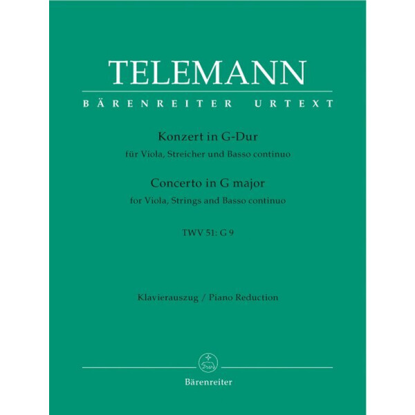 Konzert G-Dur TWV51:G9