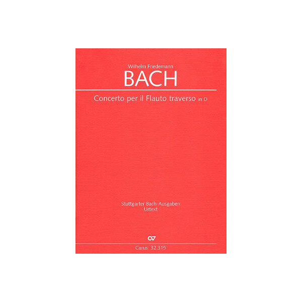 Konzert D-Dur BRWFBC15 für Flöte und