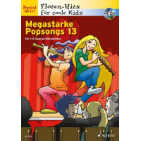 Megastarke Popsongs Band 13 (+CD):
