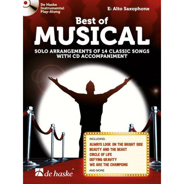 Best of Musical (+CD): for alto saxophone