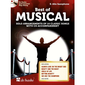 Best of Musical (+CD): for alto saxophone
