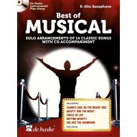 Best of Musical (+CD): for alto saxophone