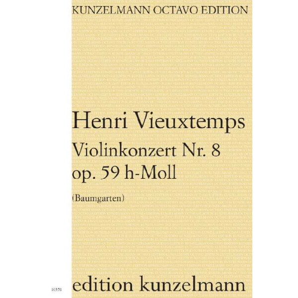 Violinkonzert h-Moll Nr.8 op.59