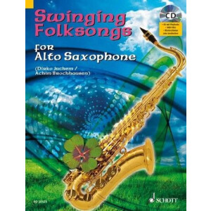 Swinging Folksongs (+CD): f&uuml;r Altsaxophon