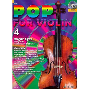 Pop for Violin Band 4 (+CD): f&uuml;r 1-2 Violinen