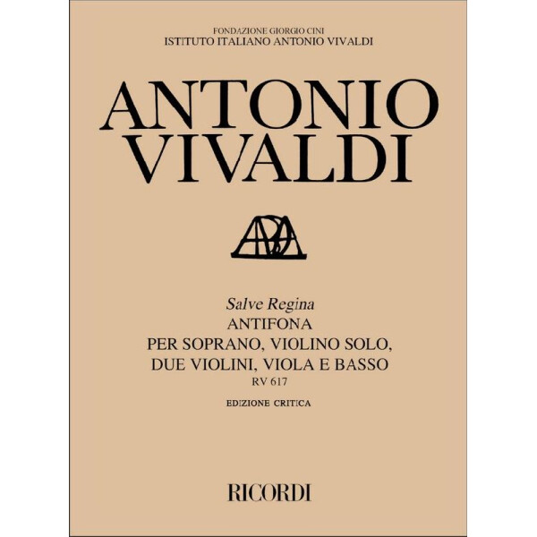 Salve regina RV617 Antiphon für