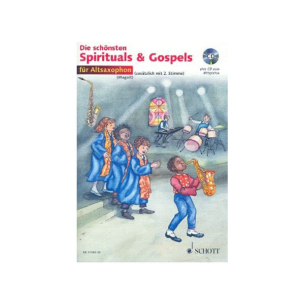Die schönsten Spirituals & Gospels (+CD):