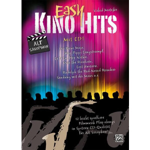 Easy Kino Hits (+CD): für Altsaxophon