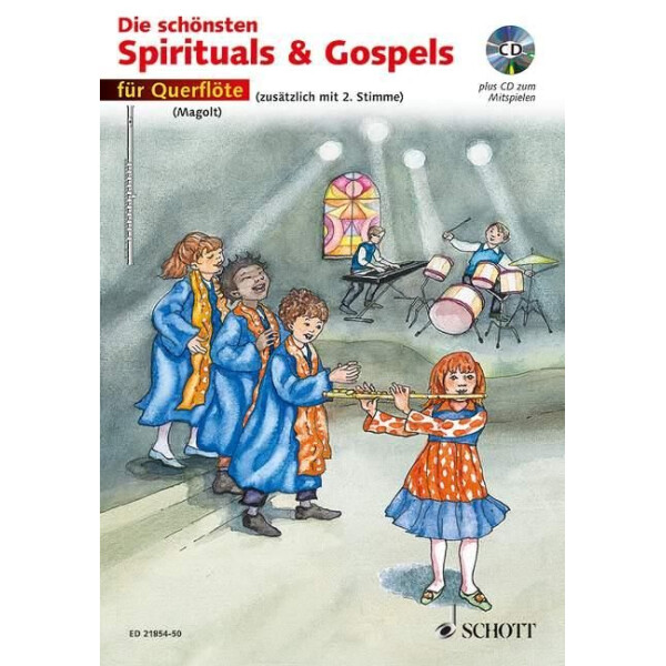 Die schönsten Spirituals & Gospels (+CD):