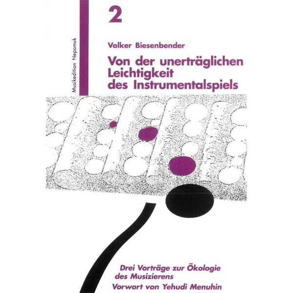 Von der unerträglichen Leichtigkeit des Instrumentalspiels 3 Vorträge