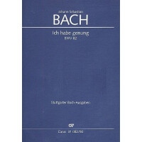 Ich habe genung BWV82 Fassung 2 (e-Moll)