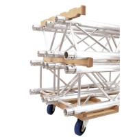Alutruss truss transport trolley combination for 3 wheels