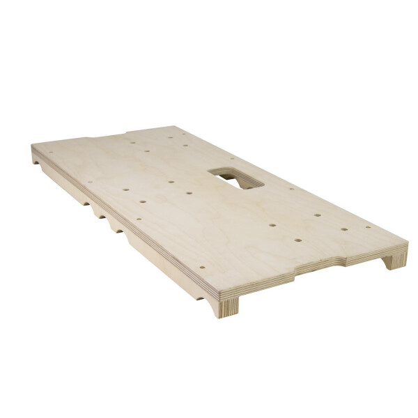 Alutruss truss transport trolley TRIO for 3 rollers