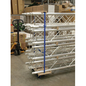 Alutruss truss transport trolley TRIO for 3 rollers