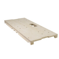 Alutruss truss transport trolley TRIO for 3 rollers