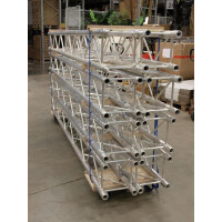 Alutruss truss transport trolley TRIO for 3 rollers