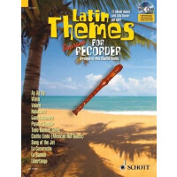 Latin Themes (+CD): für Sopranblockflöte