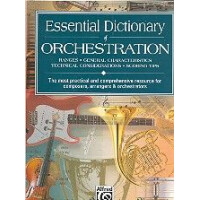 Essential dictionary of orchestration