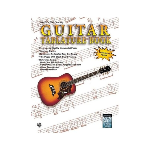 Guitar Tablature Book