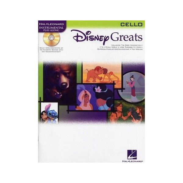 Disney Greats (+CD): for cello