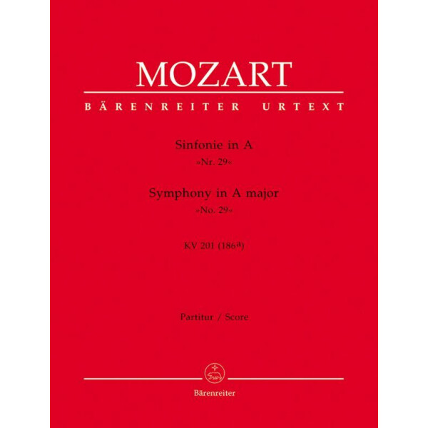 Sinfonie A-Dur Nr.29 KV201