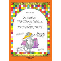 20 Noten-Kreuzworträtsel für Fortgeschrittene