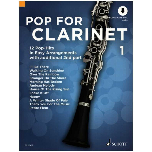 Pop for Clarinet Band 1 (+Online Audio)