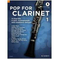 Pop for Clarinet Band 1 (+Online Audio)