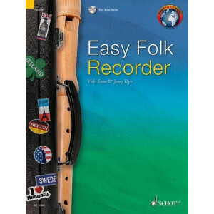 Easy Folk Recorder (+CD):