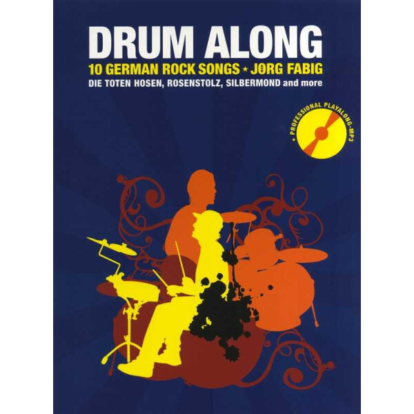Drum along - 10 German Rock Songs (+CD):