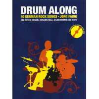 Drum along - 10 German Rock Songs (+CD):