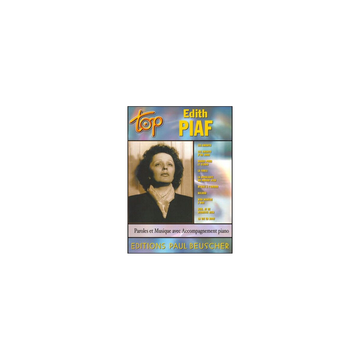 Top Edith Piaf: paroles et musique box