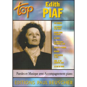 Top Edith Piaf: paroles et musique