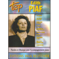 Top Edith Piaf: paroles et musique