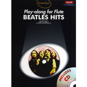 Beatles Hits (+CD): for flute