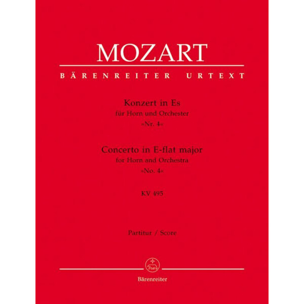 Konzert Es-Dur Nr.4 KV495