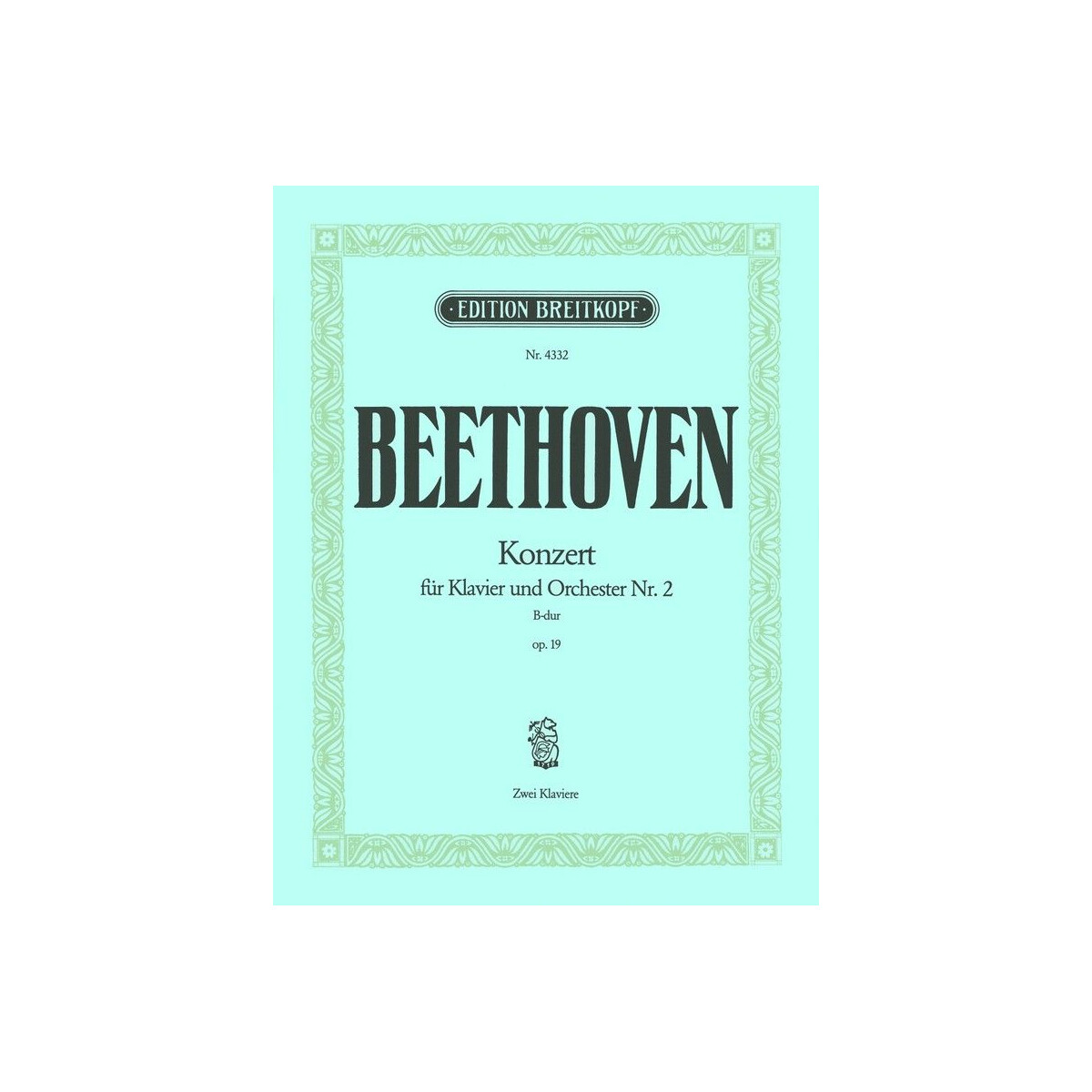 Konzert Nr. 2 B-Dur op. 19 für Klavier und Orchester