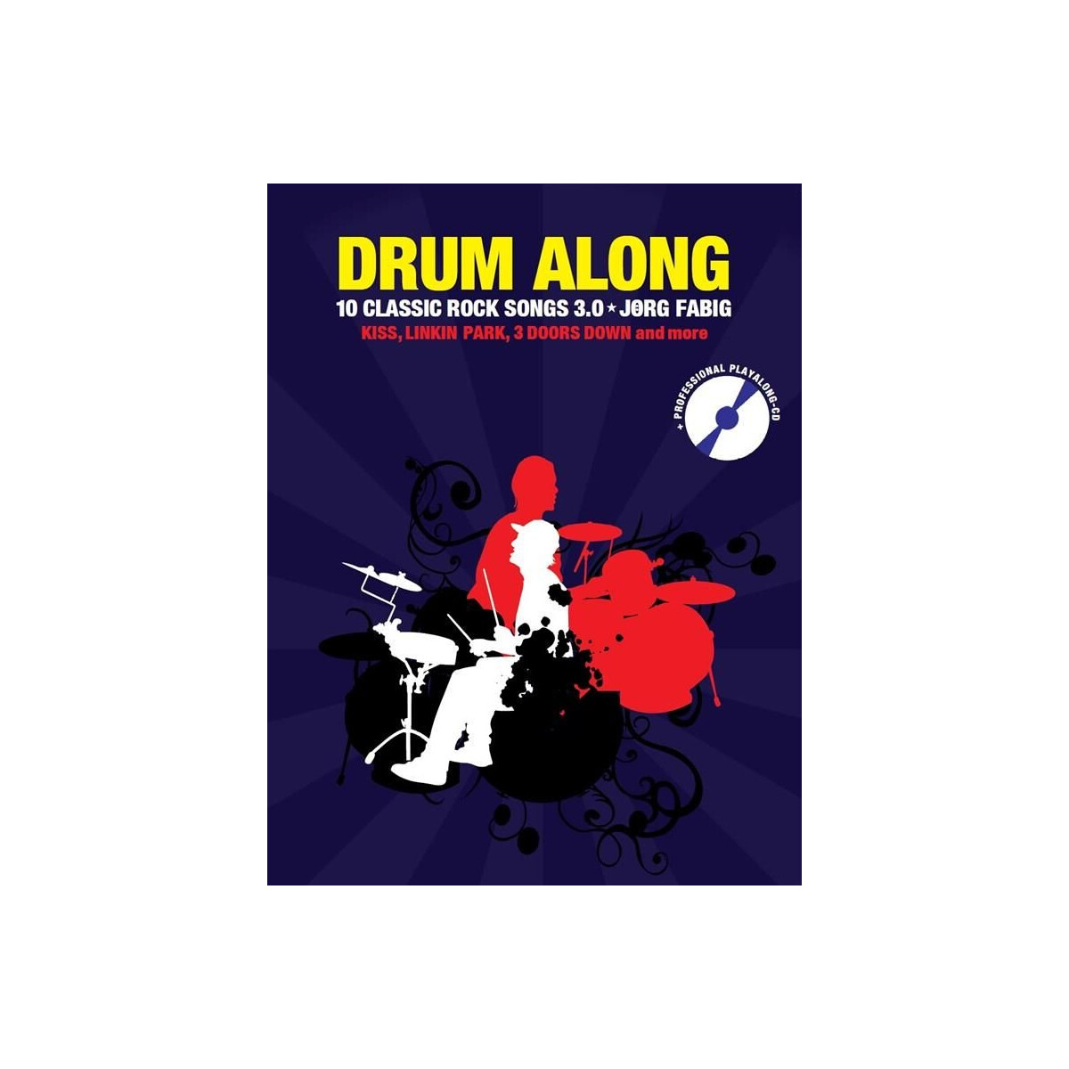 Drum along - 10 Classic Rock Songs 3.0: box