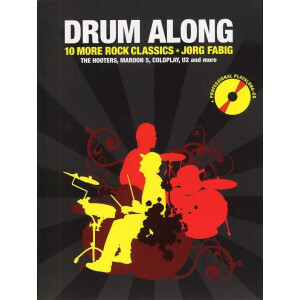Drum along - 10 more Rock Classics (+CD):