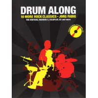 Drum along - 10 more Rock Classics (+CD):