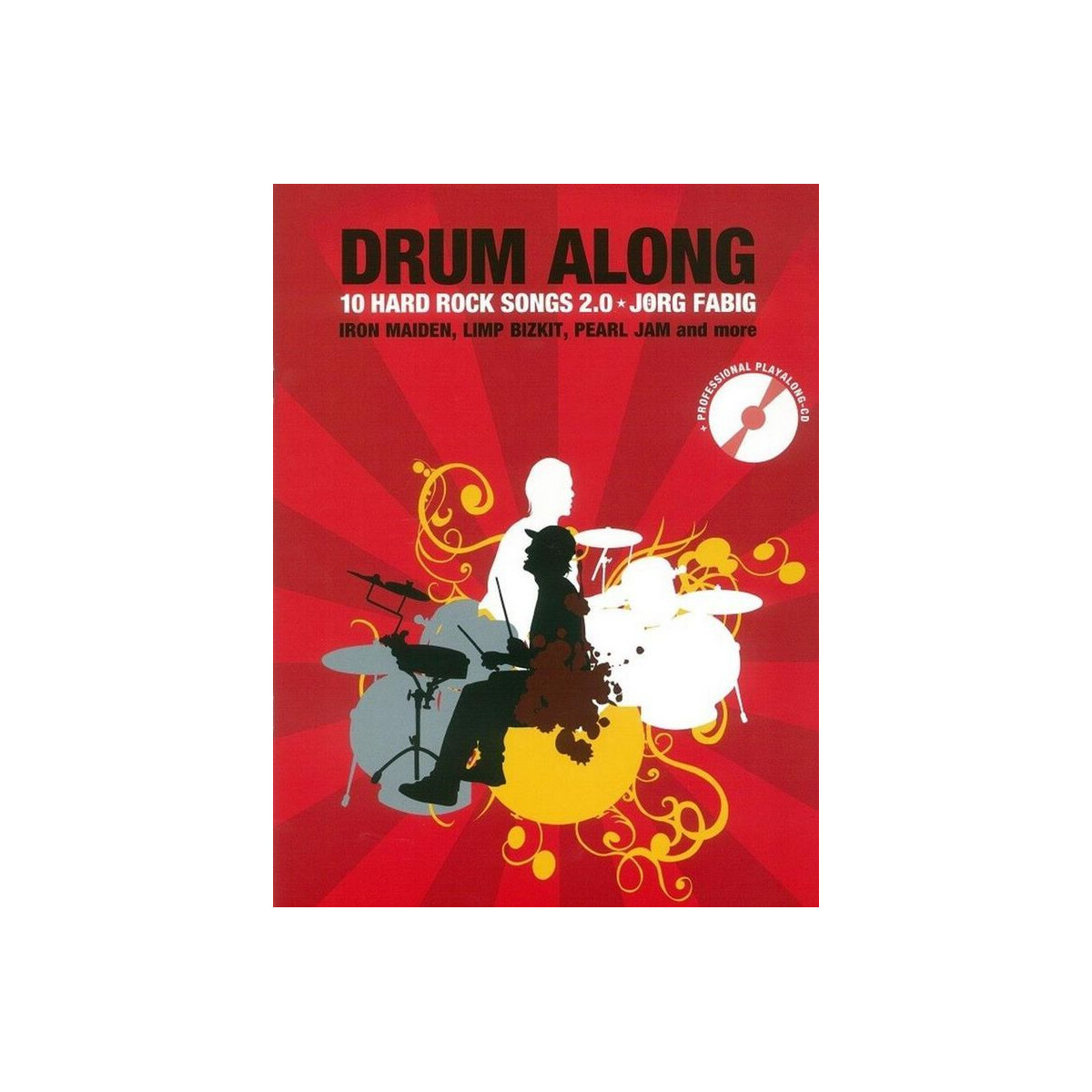 Drum along - 10 Hard Rock Songs 2.0 (+mp box