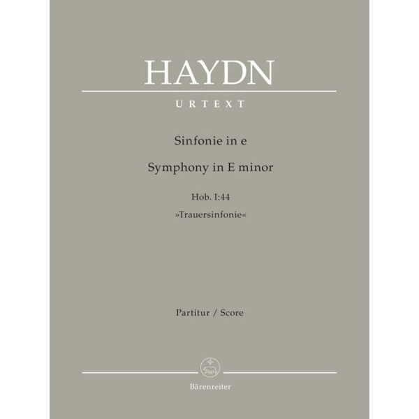 Sinfonie e-Moll Hob.I:44 Trauersinfonie
